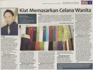 Djoko Kurniawan @ Tabloid Peluang Usaha Juni 2012